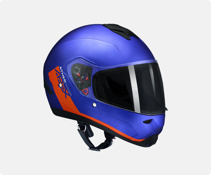 Ather Full Face Helmet - Indium Blue
