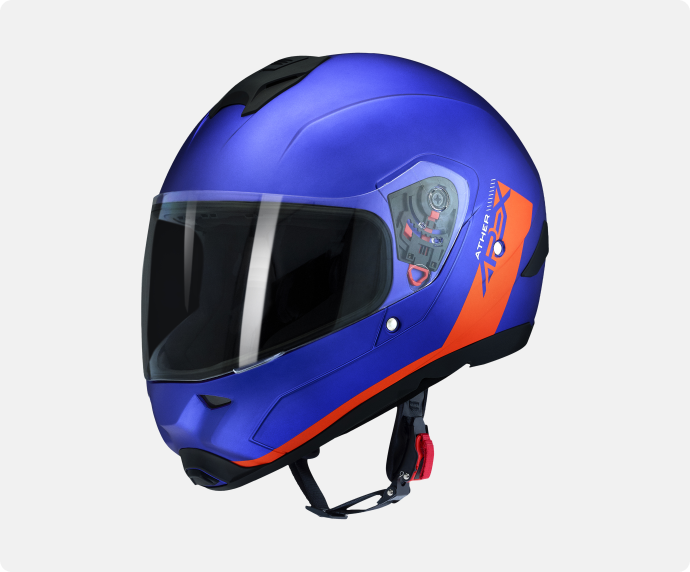 Ather Full Face Helmet - Indium Blue
