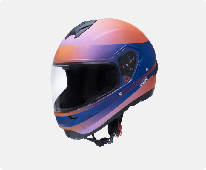 Ather Full Face Helmet - Stark Orange