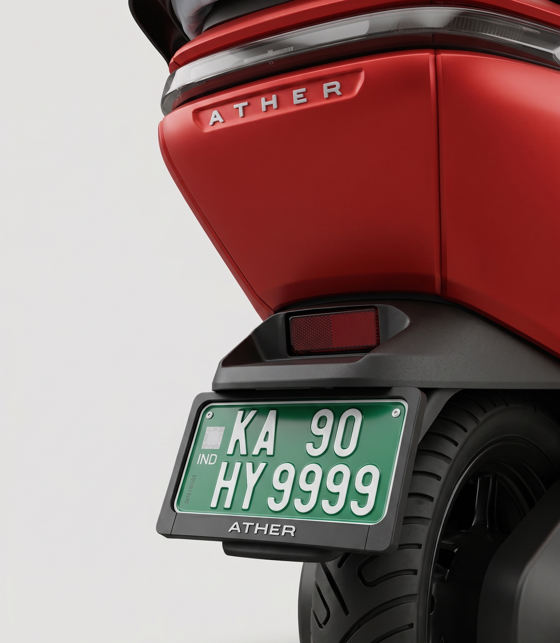 Ather Number Plate Frames
